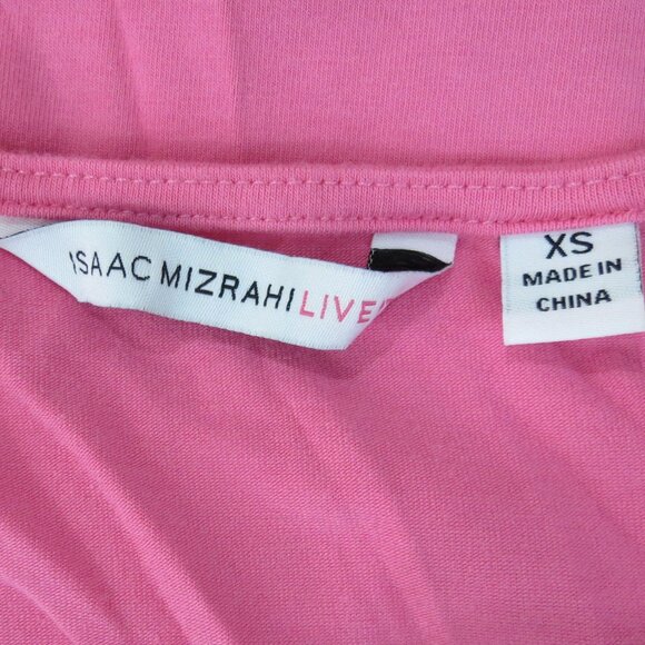 Isaac Mizrahi Pink Eyelet Tunic Top - Picture 7 of 7